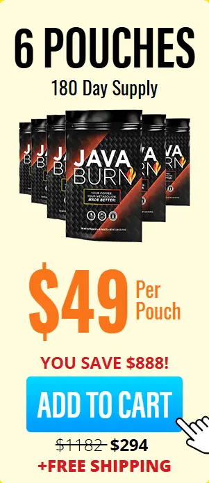 Java Burn 6 Pouches